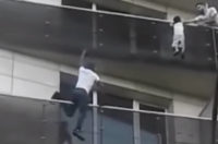 Image of man and child